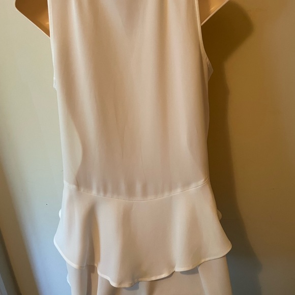 Simply Vera Wang sleeveless drape blouse sz XS - Picture 3 of 4
